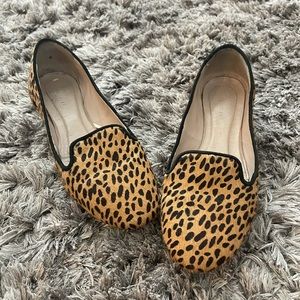 Zara Leopard Flats size 7